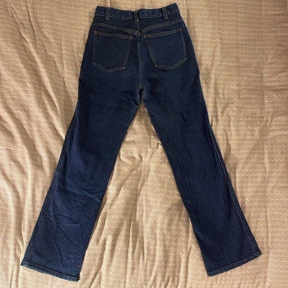 J Crew Dark Blue Straight Cut Denim - Picture 4 of 6